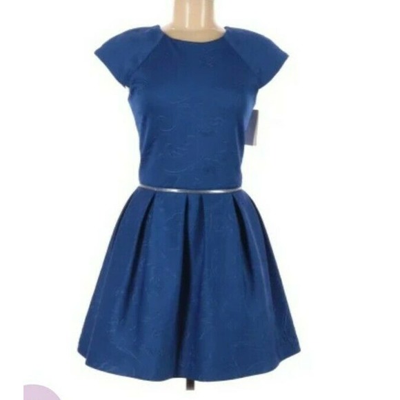 Alexis Blue Mini Dress
